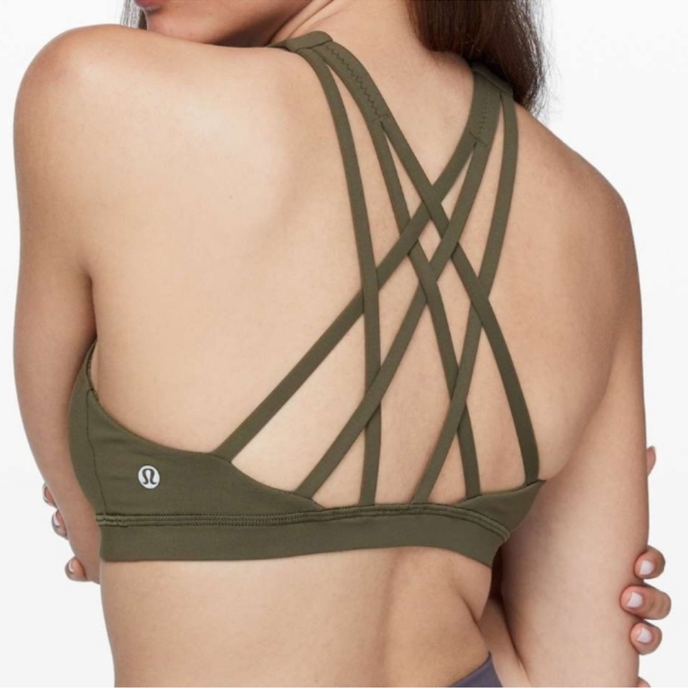 Lululemon Free to be Serene High Neck Sports Bra size 2